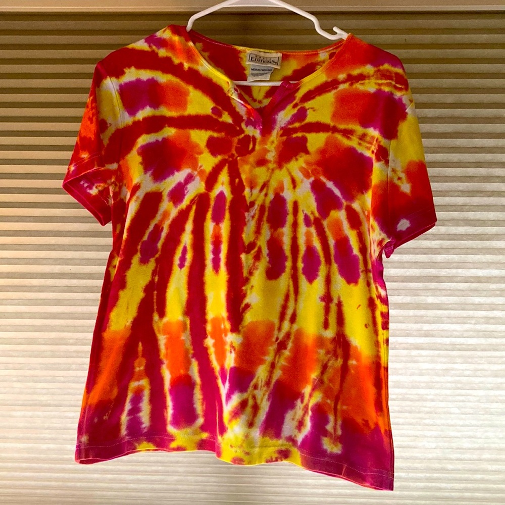 Bright Tie-Dyed T-Shirt